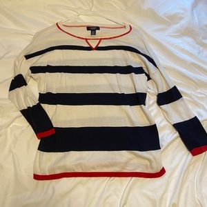 striped sweater shirt